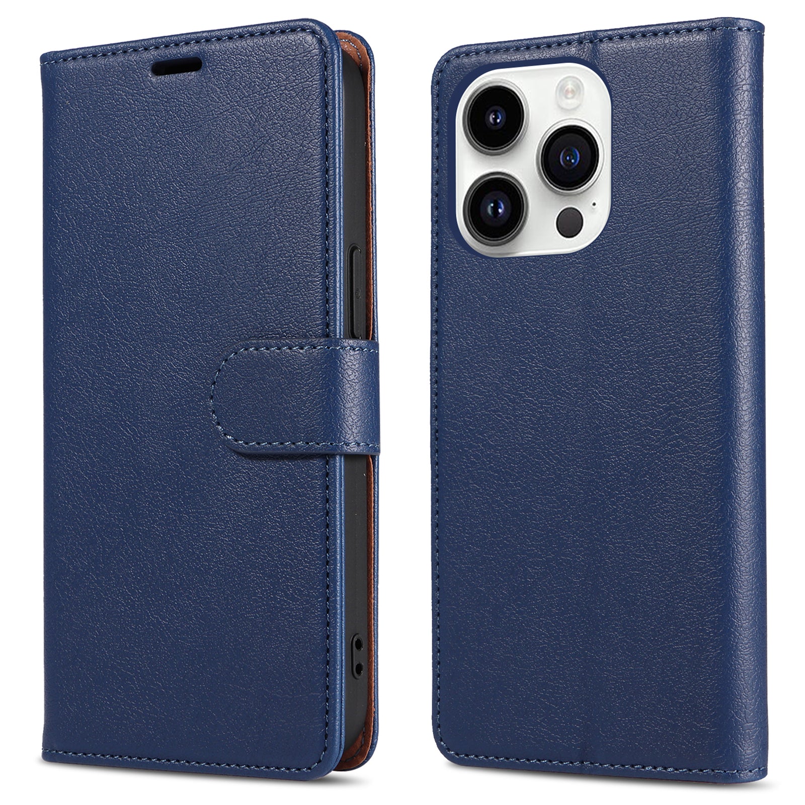 PU Leather Case for iPhone 14 Pro RFID Blocking Stand Wallet Shockproof Magnetic Closure Phone Cover PU Leather Case for iPhone 14 Pro RFID Blocking Stand Wallet Shockproof Magnetic Closure Phone Cover